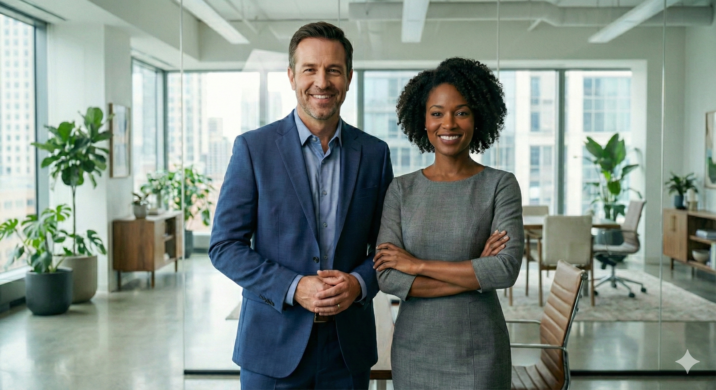 Equipe corporativa em ambiente de trabalho